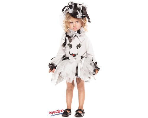 Costume di carnevale FANTASMINA NEONATA